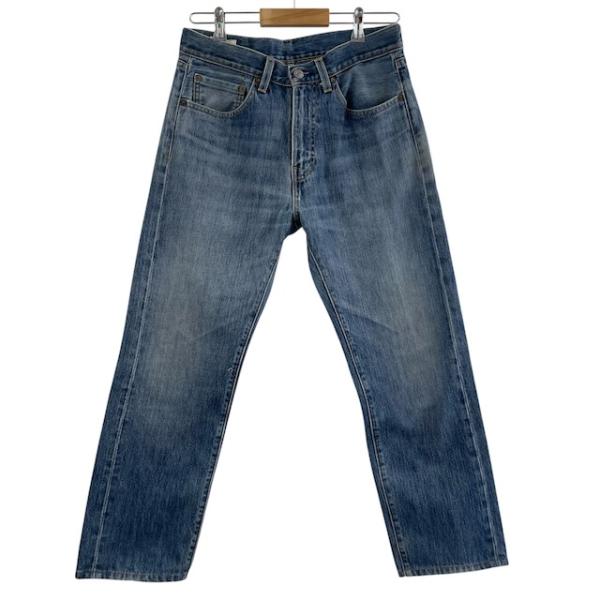 リーバイス Levi's デニム ジーンズ 505 ストレートフィット ビッグE ブルー W31 L...
