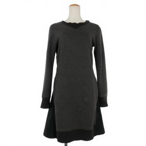美品 17aw サカイ sacai タートルネック プリーツ ワンピース 美品 17aw サカイ sacai タートルネック プリーツ ワンピース