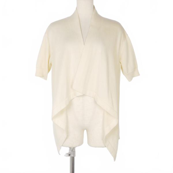 ドリスヴァンノッテン DRIES VAN NOTEN アシンメトリー ドレープ カーディガン 半袖 ...