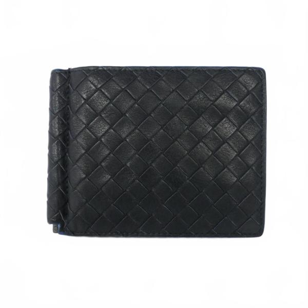 ボッテガヴェネタ BOTTEGA VENETA イントレチャート マネークリップ カードケース 札入...