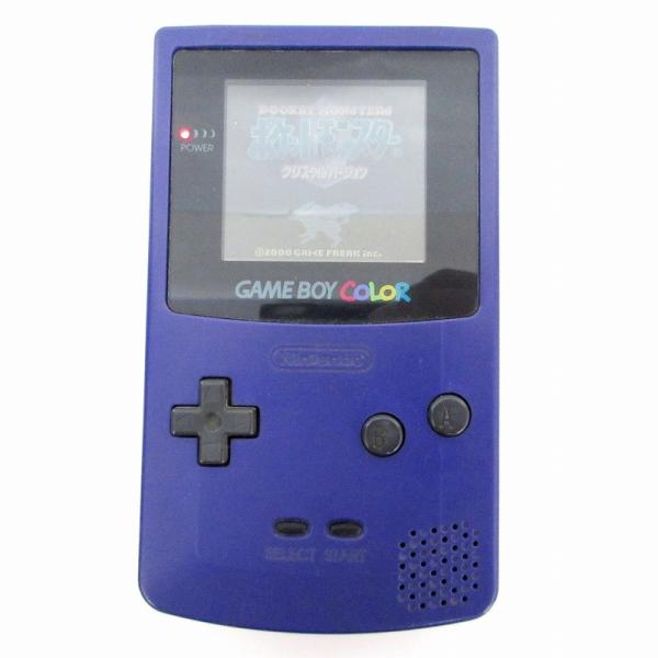 ゲームボーイカラー GAMEBOY COLOR CGB-001 単3電池 紫 パープル その他