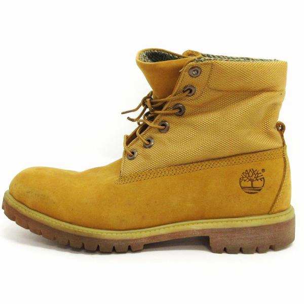 ティンバーランド Timberland ハリスツイード ロールトップ ブーツ 6444R ハイカット...