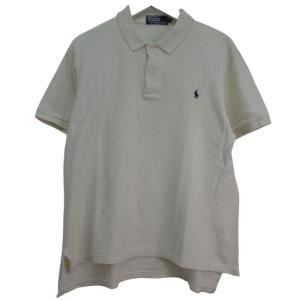 ポロ バイ ラルフローレン Polo by Ralph Lauren ポロシャツ 半袖 アイボリー Lサイズ 93349 0413 メンズ