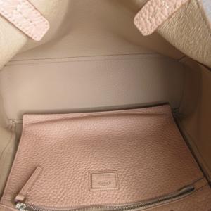 トッズ TODS トートバッグ シボレザー ベ...の詳細画像5