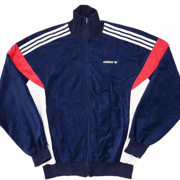 アディダス adidas ヴィンテージ 70〜80s フランス製 VENTEX社製 トレフォイルロゴ...