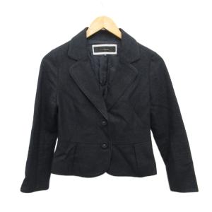 7-Idconcept. ブレザー テーラードジャケット 2B 紺 ネイビー 36 約S ■YHS15 レディース