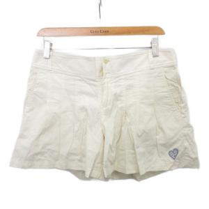 パーリーゲイツ PEARLY GATES ゴルフウェア ショートパンツ ハーフパンツ ショーパン ハーパン 2 白 ホワイト 055-132057 レディース