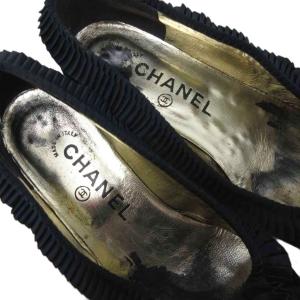 シャネル CHANEL パンプス フラットシュ...の詳細画像5