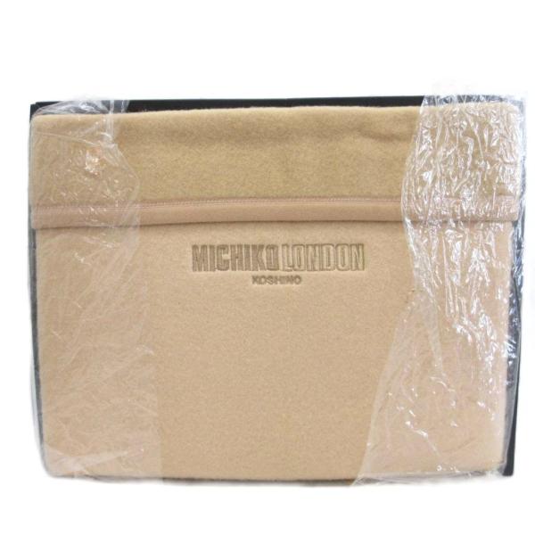未使用品 ミチコロンドン MICHIKO LONDON 純毛 毛布 寝具 ブランケット ウール カシ...