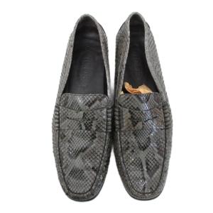 トッズ TODS ローファー モカシン パイソ...の詳細画像5