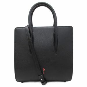 クリスチャンルブタン Christian louboutin パロマ Paloma スタッズ ハンドバッグ ショルダーバッグ 2WAY レザー 皮革 黒 ブラック 赤
