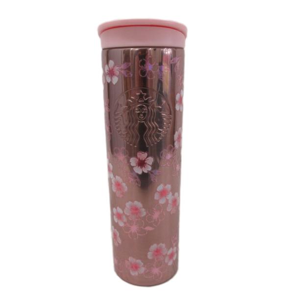 スターバックス Starbucks 水筒 タンブラー 2026 桜 メタリック ピンク その他