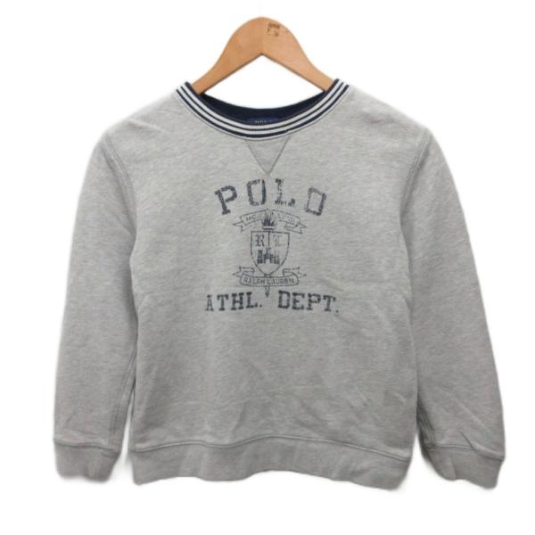 ポロ ラルフローレン POLO RALPH LAUREN スウェット トレーナー プリント 130c...