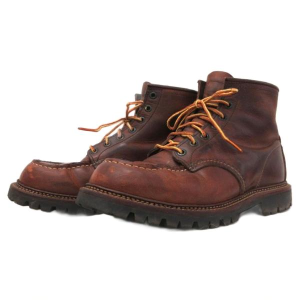 レッドウィング REDWING 1907 クラシックモック ワークブーツ レザー ビブラムソール U...