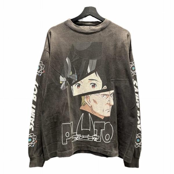 未使用品 24AW PT_LS TEE PLUTO Tシャツ USED加工 NETFLIX プルート...