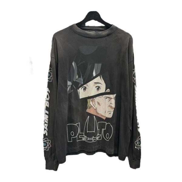 未使用品 24AW PT_LS TEE PLUTO Tシャツ USED加工 NETFLIX プルート...