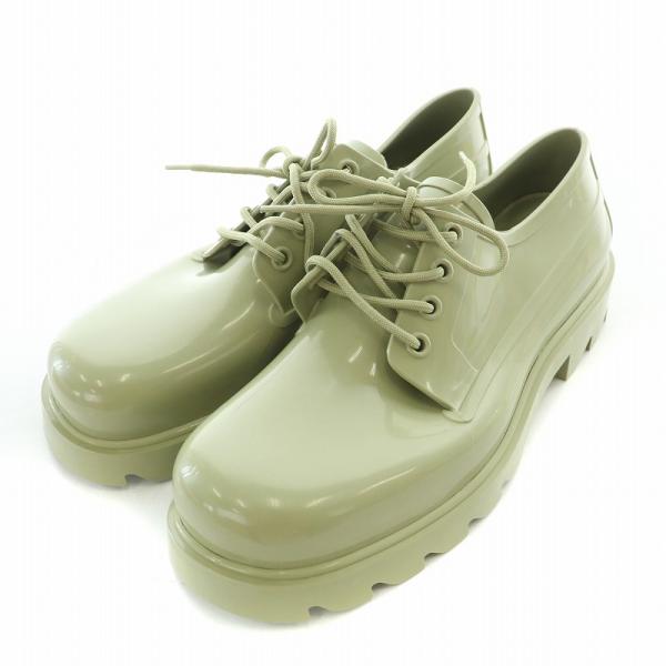 ボッテガヴェネタ BOTTEGA VENETA ストライド レースアップシューズ ローカット ラバー...