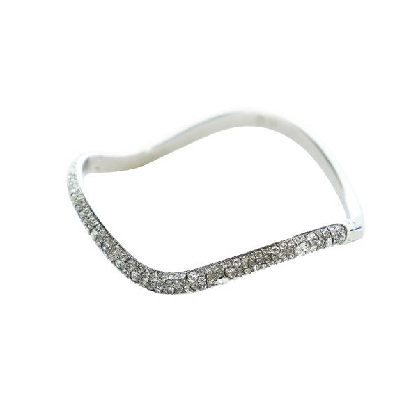 スワロフスキー SWAROVSKI Sublima バングル ブレスレット アクセサリー ラインスト...