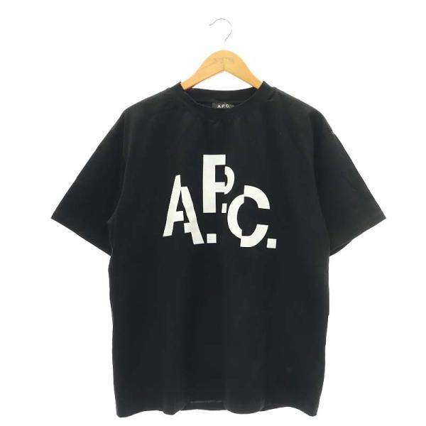 アーペーセー A.P.C. EDIFICE 別注 DECALE プリント Tシャツ 半袖 ロゴ M ...