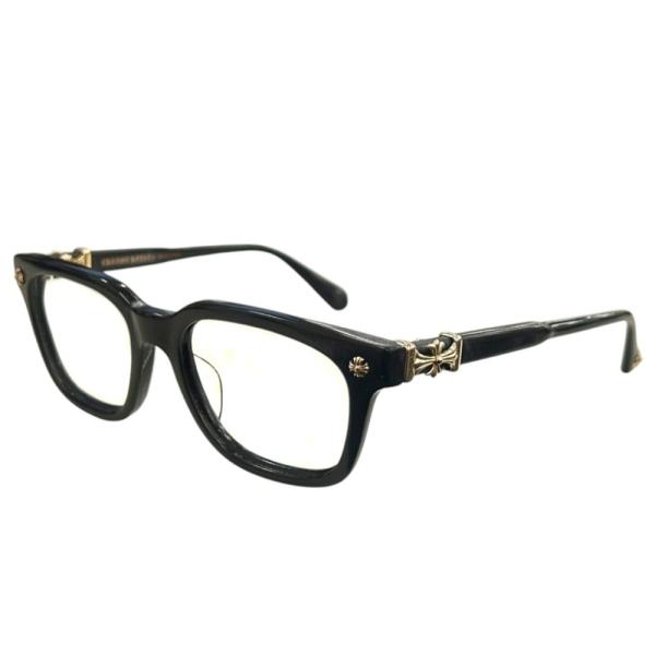 クロムハーツ CHROME HEARTS サングラス COX UCKER BK-18KGP 52サイ...