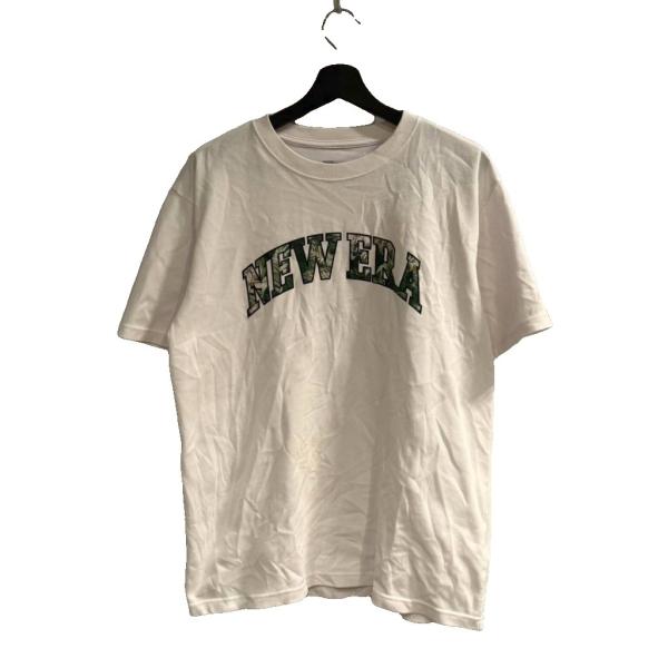 ニューエラ NEW ERA Tシャツ 半袖 ロゴ ボタニカル 白 ホワイト ■WGA メンズ