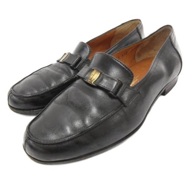 サルヴァトーレフェラガモ Salvatore Ferragamo ダービーシューズ 革靴 ストレート...