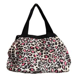 レスポートサック LesportSAC トートバッグ ハンドバッグ レオパード柄 総柄 ピンク系 ホワイト ■GY99 レディース