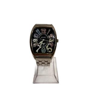 ミッシェルジョルダン MICHEL JURDAIN SPORTクォーツ 腕時計 黒文字盤 ジャンク ■GY99 レディース