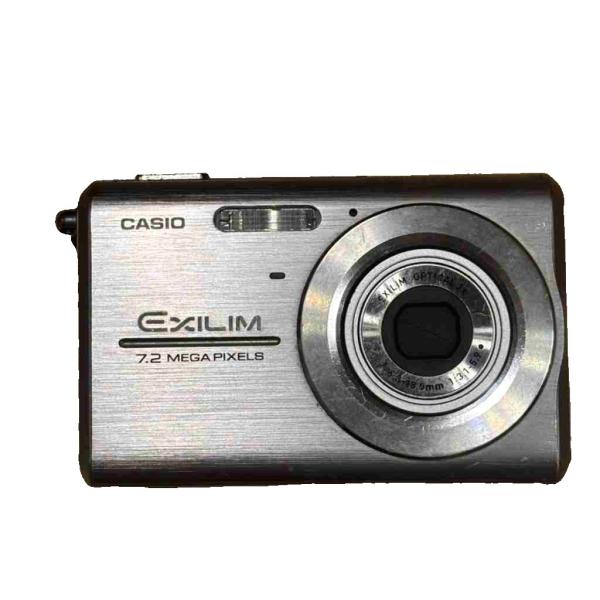 カシオ CASIO EXILIM EX-Z75 デジタルカメラ 動作未確認 ジャンク シルバーカラー...