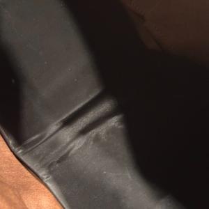 LA FERE ボストンバッグ 茶 ブラウン ...の詳細画像3