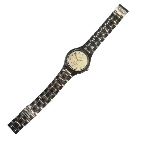シチズン CITIZEN Q＆Q 腕時計 ジャンク品 クォーツ シルバーカラー ■GY99 メンズ