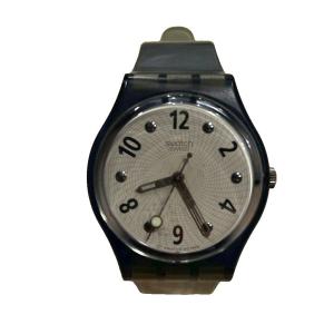 スウォッチ SWATCH メンズ クオーツ 腕時計 ジャンク 青 ブルー グレー ■GY99 GN146 レディース