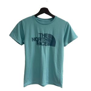 ザノースフェイス THE NORTH FACE Tシャツ カットソー 半袖 M 青 ブルー ■GY99 レディース