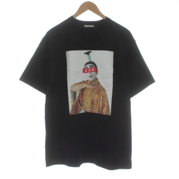 ゴッド セレクション トリプルエックス 志村けんの大爆笑展 バカ殿 Tシャツ カットソー 半袖 プリ...