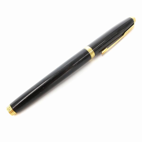 パーカー parker 万年筆 75 585 K14 ブラック ゴールドカラー /UO メンズ