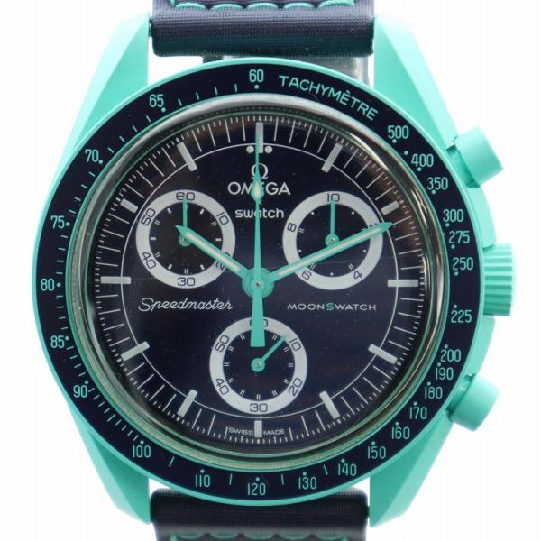 オメガ OMEGA Swatch MISSION ON EARTH POLAR LIGHTS 腕時計...