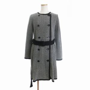 エポカ EPOCA ツイード ジャケット コットン混 チェック スナップ