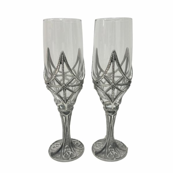 Lord of The Rings ロード オブ ザ リング シャンパングラス ピルスナー シルバー...