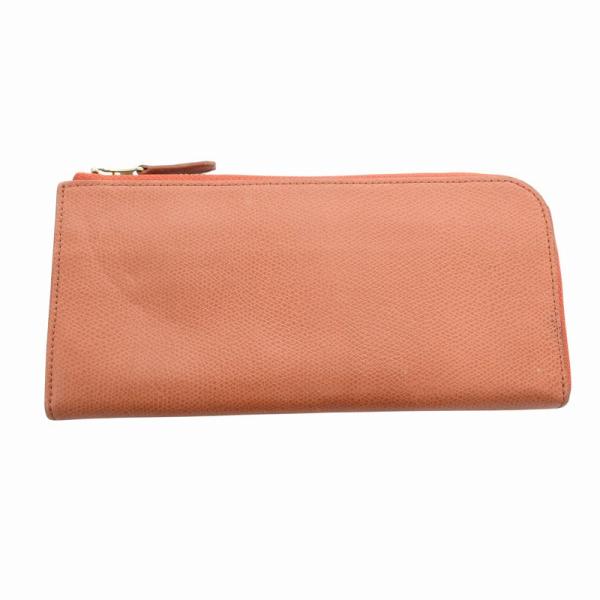 イビサ IBIZA 長財布 ウォレット L字ファスナー レザー 茶 ブラウン /FF■GY18 レデ...