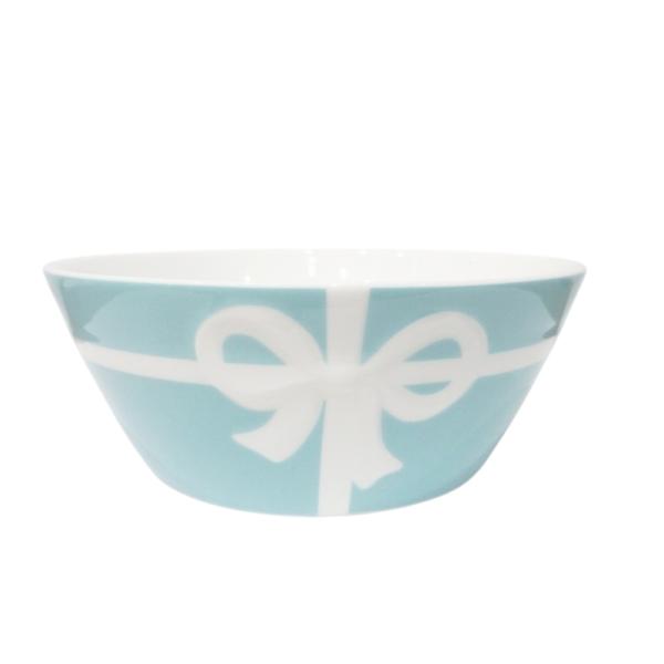 ティファニー TIFFANY &amp; CO. 美品 ブルーボックス リボン ボウル 鉢 洋食器 ティファ...