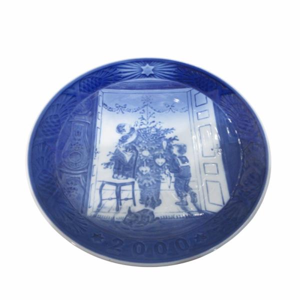 ロイヤルコペンハーゲン ROYAL COPENHAGEN イヤープレート 2000年 TRIMMNG...