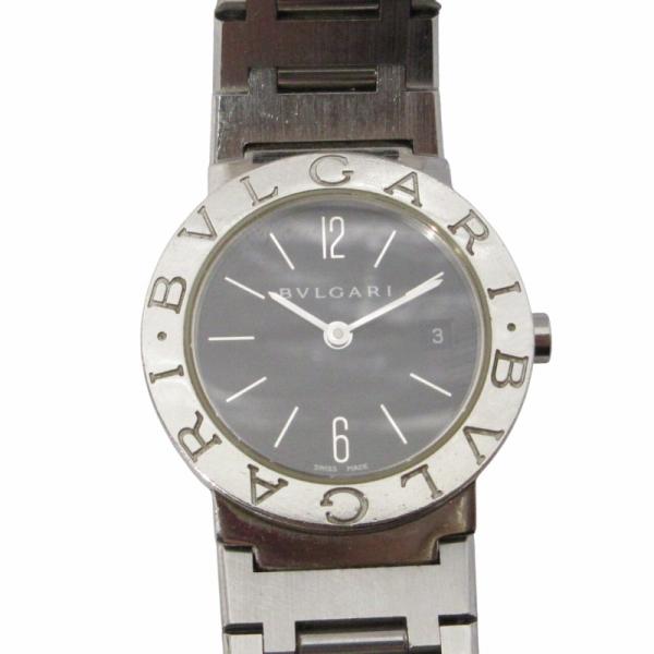 ブルガリ BVLGARI ブルガリブルガリ BB 26 SS 黒文字盤 腕時計 ウォッチ クォーツ ...