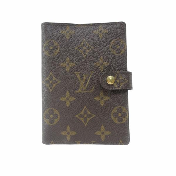 ルイヴィトン LOUIS VUITTON モノグラム アジェンダPM 手帳カバー システム手帳 6穴...