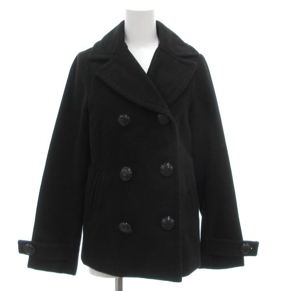 チャオパニック CIAOPANIC ピーコート Pコート M 黒 ブラック ダブルブレスト /JS ...
