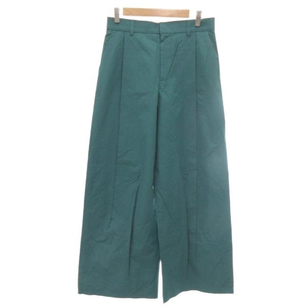 ルシェルブルー LE CIEL BLEU パンツ スラックス 36 S グリーン ■YHS10 レデ...