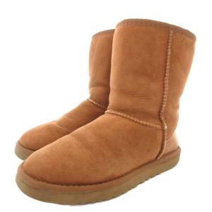 アグ オーストラリア UGG australia クラシックショート CLASSIC SHORT ムートンブーツ ショート スエード 23cm 茶 ブラウン 5825