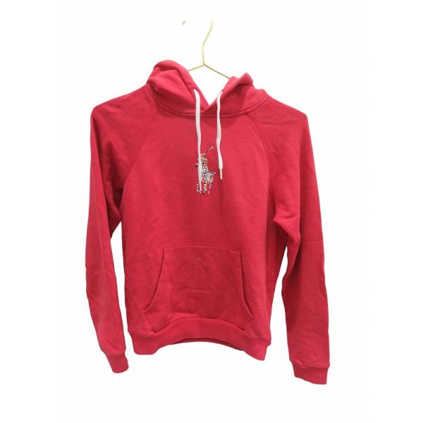 ポロ ラルフローレン POLO RALPH LAUREN パーカー 赤 XS レディース