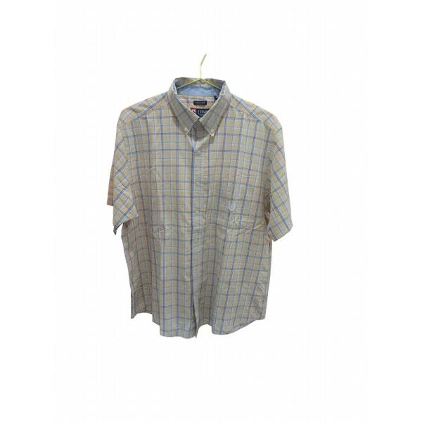 未使用品 チャップス CHAPS シャツ 半袖 チェック XL メンズ