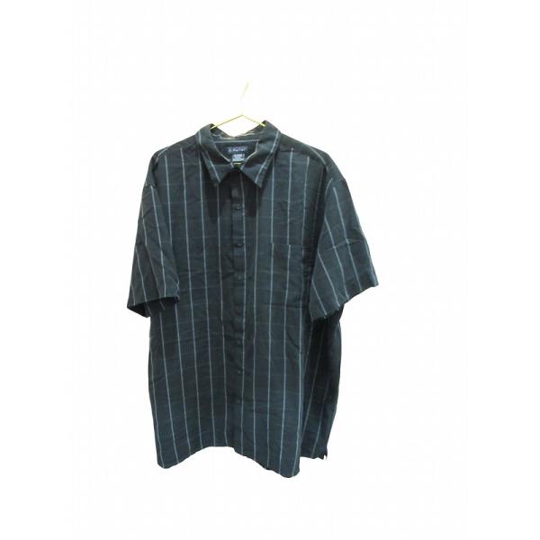 J.Ferrar シャツ 半袖 ブラック 2XL J.Ferrar メンズ