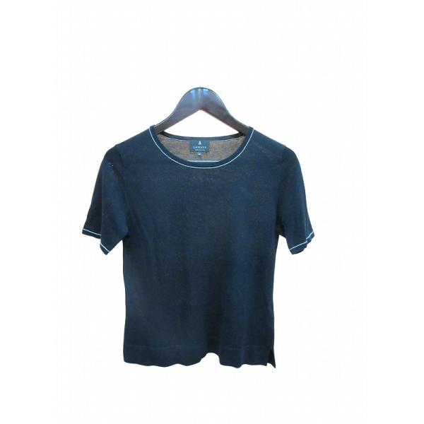 ランバン LANVIN 半袖 Ｔシャツブラック レディース